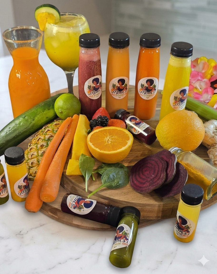 Fresh fruits and vegetables