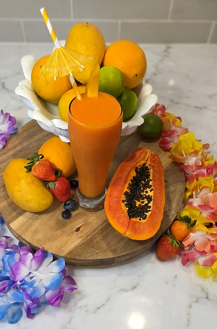 Healthy Sweet tropical juice